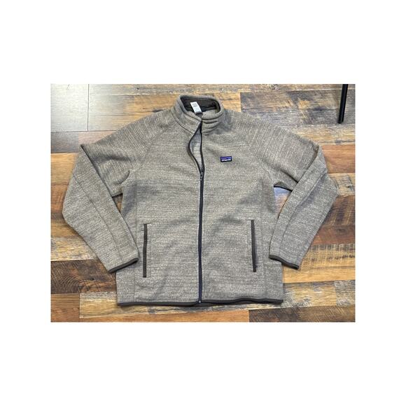 Patagonia Better Sweater Fleece Jacket Full Zip Pale Khaki Size Large